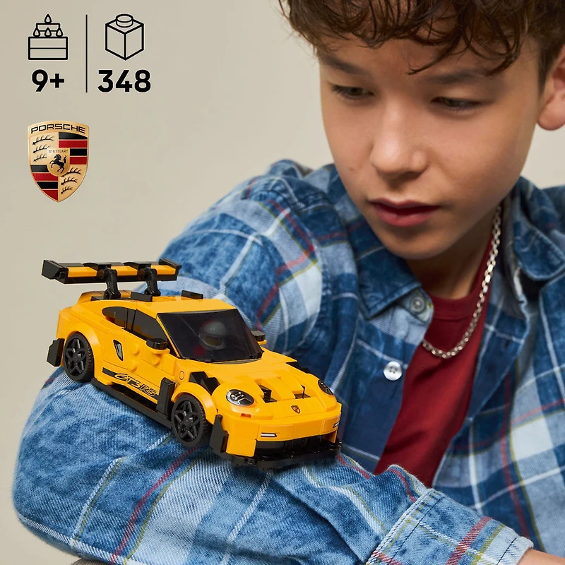 LEGO Speed Champions La Supervoiture Porsche 911 GT3 RS, Jouet, Ensemble de Modèles et de Construction 77239