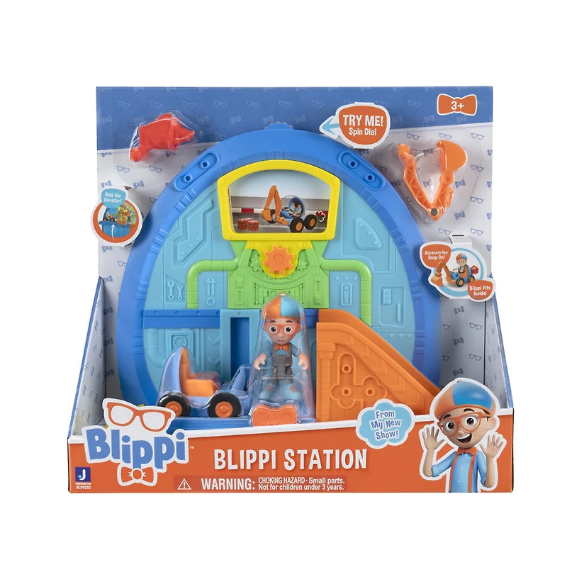 Ensemble de jeu Station animée de Blippi