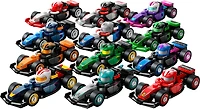 LEGO F1 Collectible Race Cars 6 Pack - 6 Years Old and Up - Birthday Gift for Boys and Girls - 66796