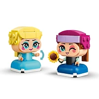 LEGO Disney La Reine des Neiges Anna et Elsa Miniatures, Deux Personnages en Briques de La Reine des Neiges pour les 5 Ans et Plus 43284