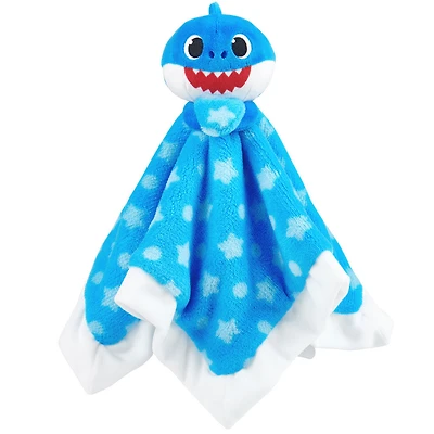 Couverture en peluche pour bébé-Daddy Shark