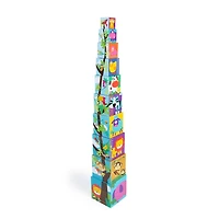 Imaginarium Discovery - Safari Stacking Cubes 19 Pieces
