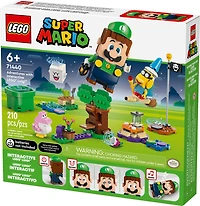 LEGO Super Mario Adventures with Interactive LEGO Luigi Toy Playset, Nintendo Gift, Super Mario Toys, 71440
