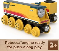 Thomas and Friends Wooden Railway Rebecca Engine and Coal-Car