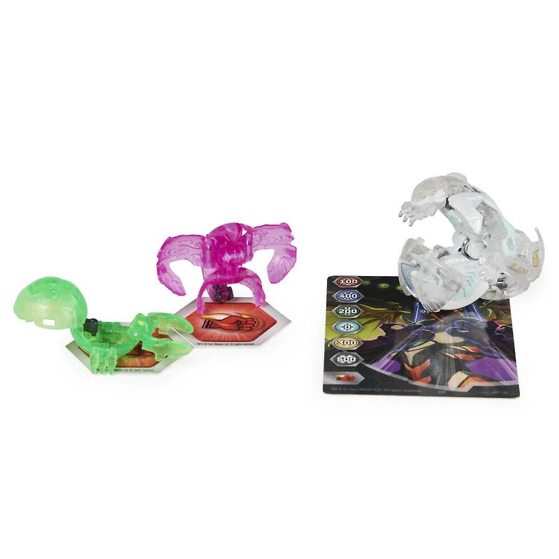 Bakugan Evolutions, Coffret Platinum Power Up Wrath avec Nano Echo et Clutch