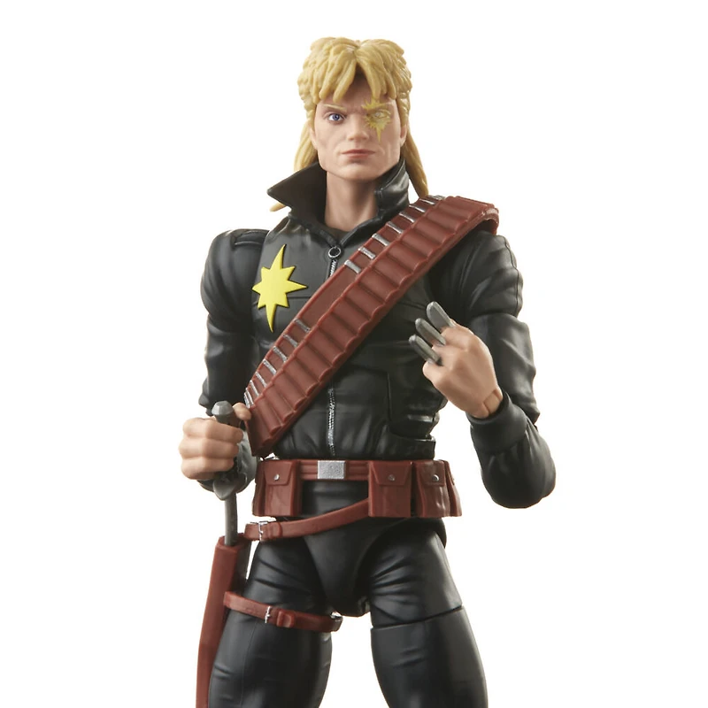 Marvel Legends Series X-Men, figurine articulée Longshot classique de 15 cm, 4 accessoires
