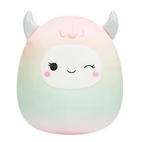 Squishmallows 30,4 cm - Yara le yéti arc-en-ciel