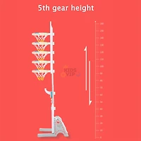 Kidsvip Basketball/Football Panda Hoop - English Edition