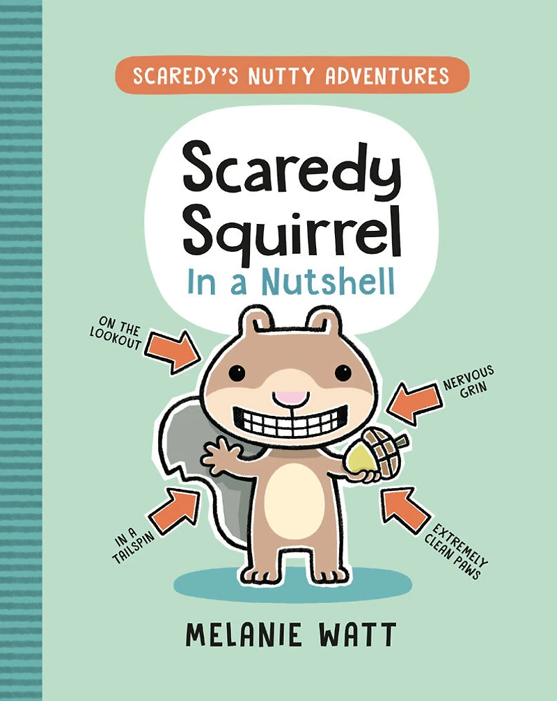 Scaredy Squirrel In a Nutshell - Édition anglaise