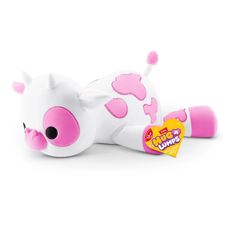 Hug-A-Lumps (Moyen) CLOVER de ZURU, Peluche lestée câline et spongieuse
