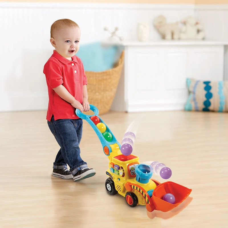 Pop-a-Balls Push & Pop Bulldozer