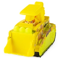 PAW Patrol, True Metal Rubble Collectible Die-Cast Vehicle, Jungle Rescue Series 1:55 Scale 