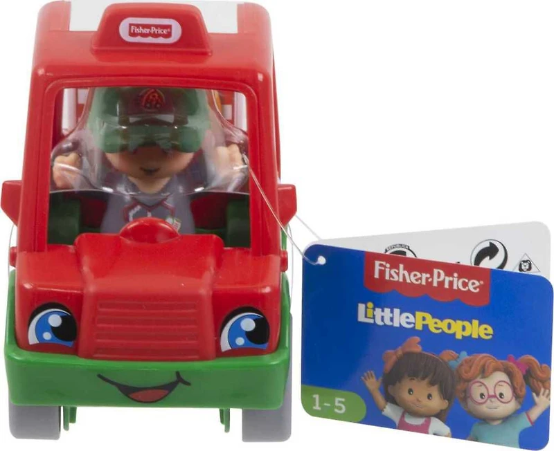Fisher-Price Little People Voiture de livraison de pizzas La pointe délicieuse