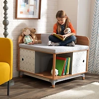 Coin lecture d'angle pour enfants Mid-Century Kid