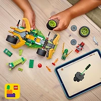 LEGO NINJAGO Lloyd's Pull-Back Race Car Toy - Building Toy for Pretend Play - 71828