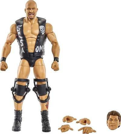 WWE WrestleMania - Figurine articulée Élite "Stone Cold" Steve Austin