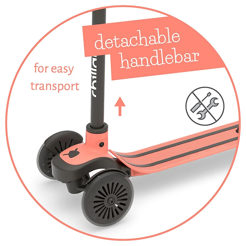 Scotti Trottinette 3 Roues - Flamingo