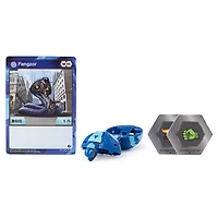 Bakugan, Aquos Fangzor, 2-inch Tall Collectible Action Figure and Trading Card