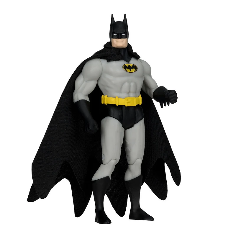 Figurine DC Super Powers 4.5 pouces - Batman (noir et gris)