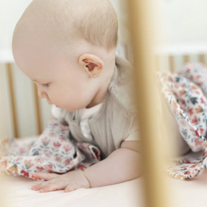 Perlimpinpin-Couverture de mousseline-Floral