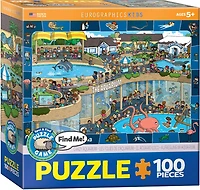 Eurographic Crazy Aquarium Spot & trouver 100 Piece Puzzle