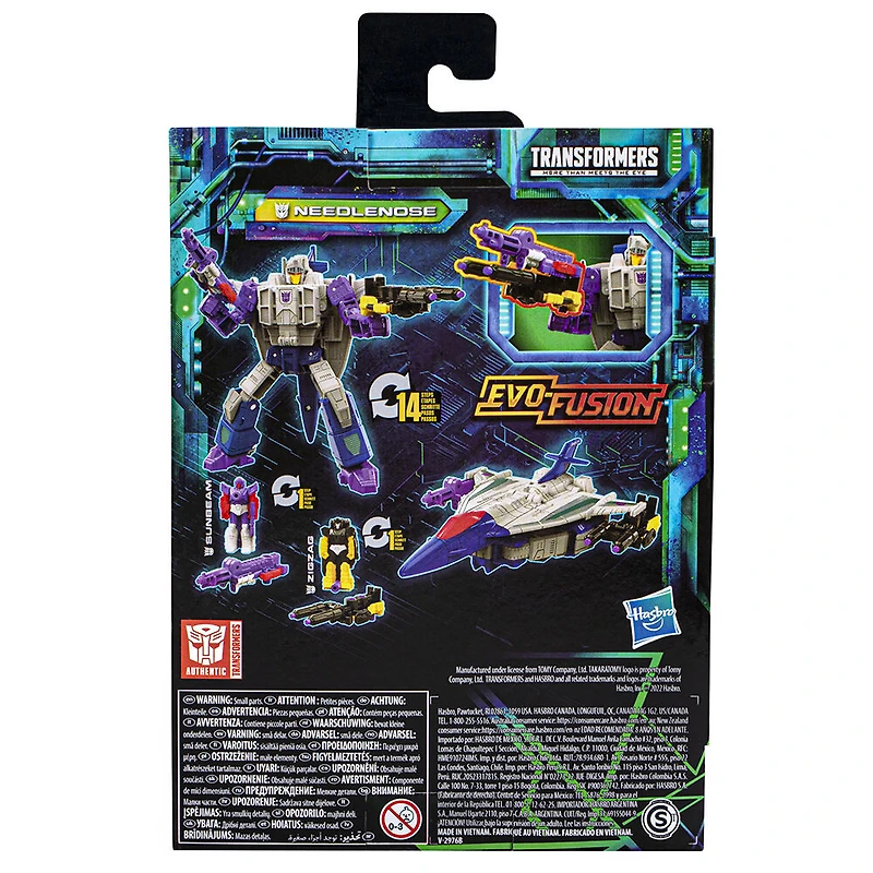 Transformers Legacy Evolution, figurine Needlenose de 14 cm, classe Deluxe