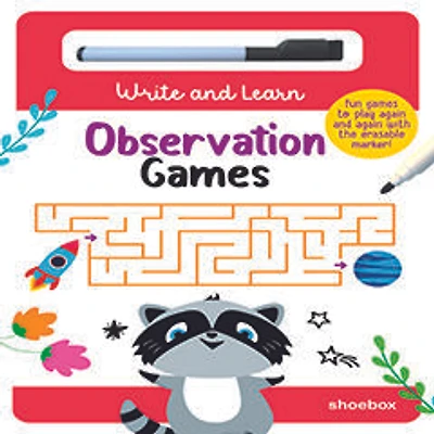 Write & Learn: Observation Games - Édition anglaise