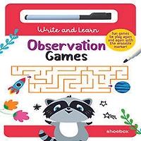 Write & Learn: Observation Games - English Edition