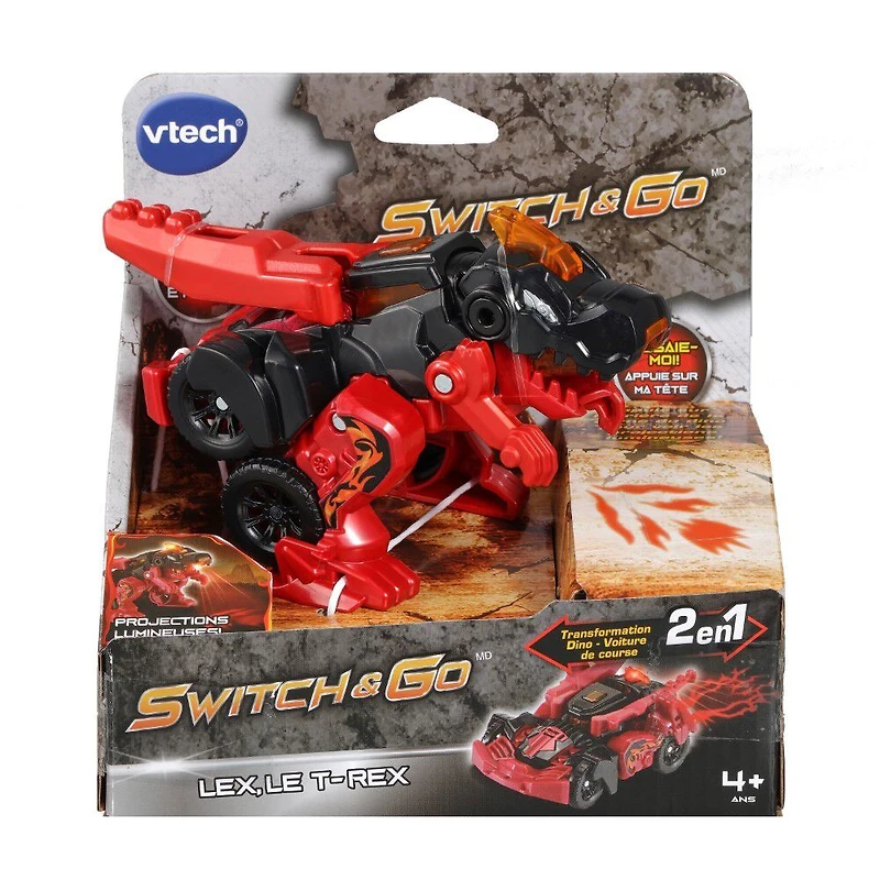 VTech Switch and Go Lex, le T-Rex - Édition française