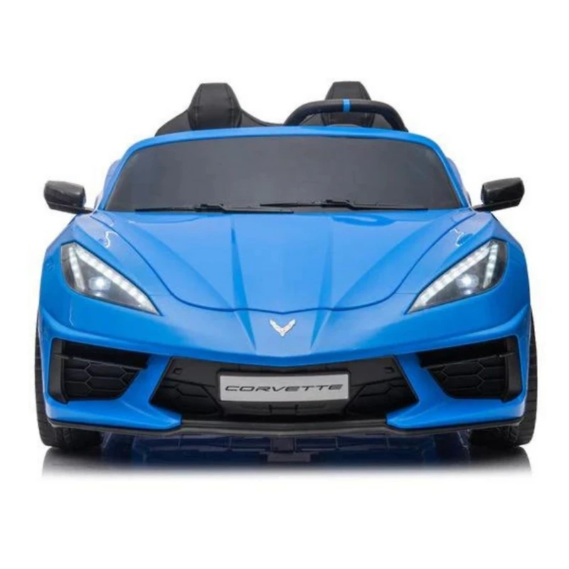 KidsVip 24V Licensed Corvette C8 W/RC- Blue