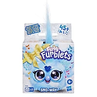 Furby Furblets Sno-Way édition des fêtes Mini compagnon, peluche électronique