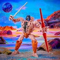 Transformers Generations Legacy Buzzworthy Bumblebee, figurine Heroic Maximal Dinobot classe Voyageur - Notre exclusivité