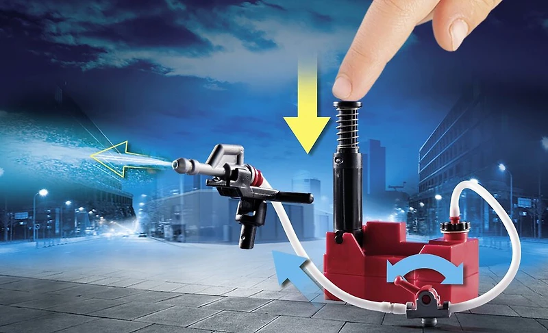 Playmobil - Rescue Vehicles: Fire Engine with Tower Ladder