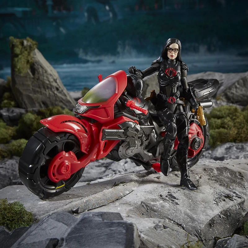 G.I. Joe Classified Series Special Missions: Cobra Island, Baroness avec C.O.I.L. et véhicule, Set 13, jouet premium - Notre exclusivité