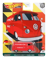 Hot Wheels- Car Culture - Circuit Legends - Véhicule Volkswagen T1 Panel