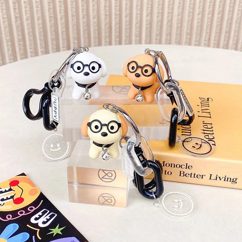 Mima Hard Dog Glasses Keyring