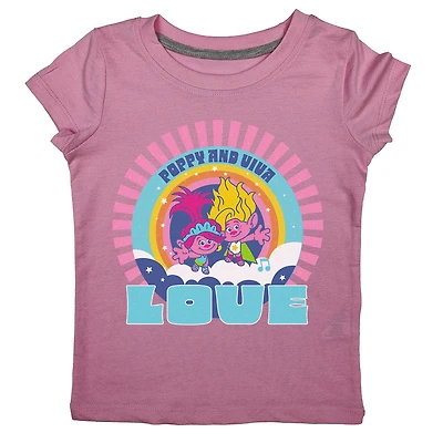 T-shirt à manches courtes Trolls