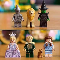 LEGO Wicked Emerald City Wall Art Aesthetic Fantasy Room Decor Gift for Adults 75685