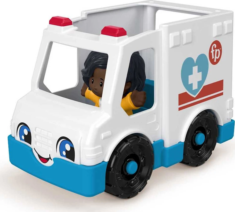 Fisher-Price Little People Ambulance, véhicule à pousser