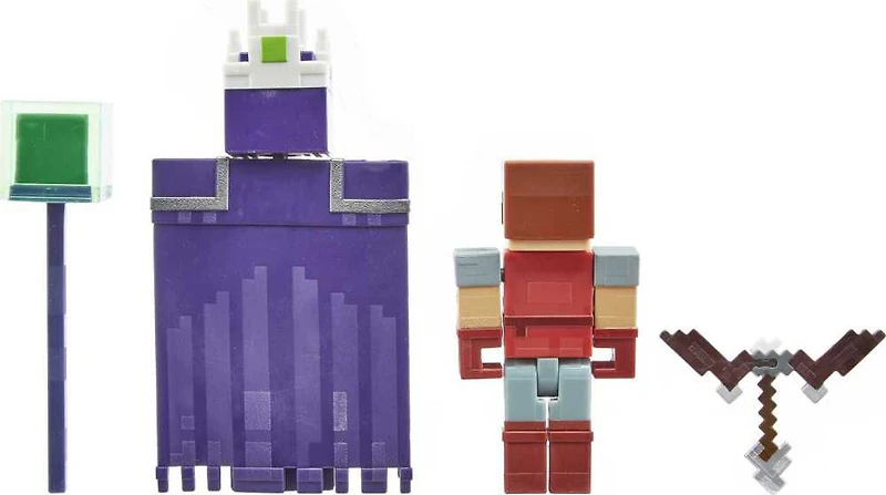 Minecraft- Dungeons - Figurines - Le Sans-Nom et Hal