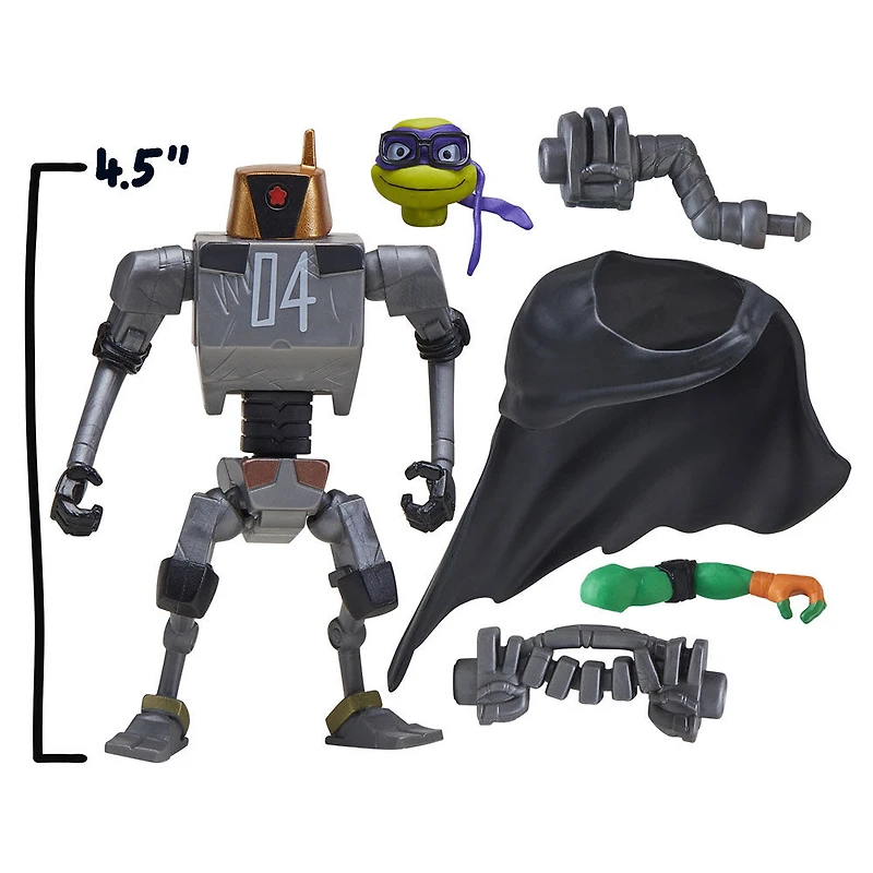 Tales of Teenage Mutant Ninja Turtles: Assortiment de figurines de base Mechaziod de Mutations mix and match