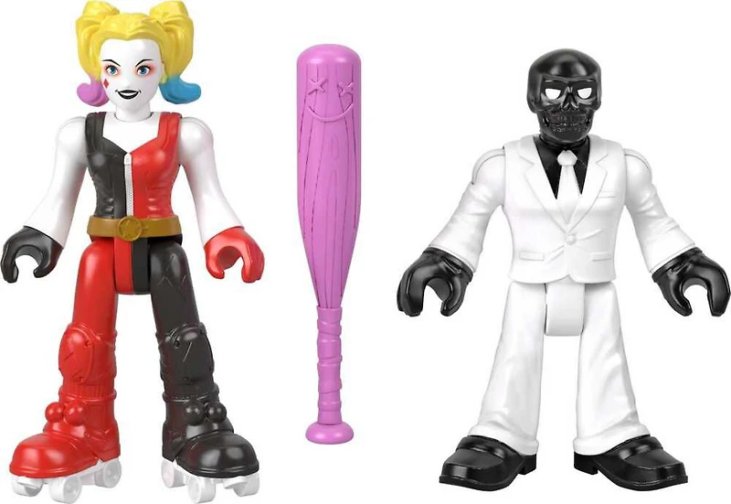 Imaginext DC Super Friends Harley Quinn & Black Mask - English Edition