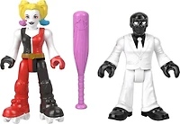 Imaginext DC Super Friends Harley Quinn & Black Mask - English Edition