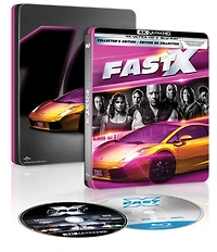 Fast & Furious Fast X Lmt Ed Excl Steelbook (4K) (Bilingual)