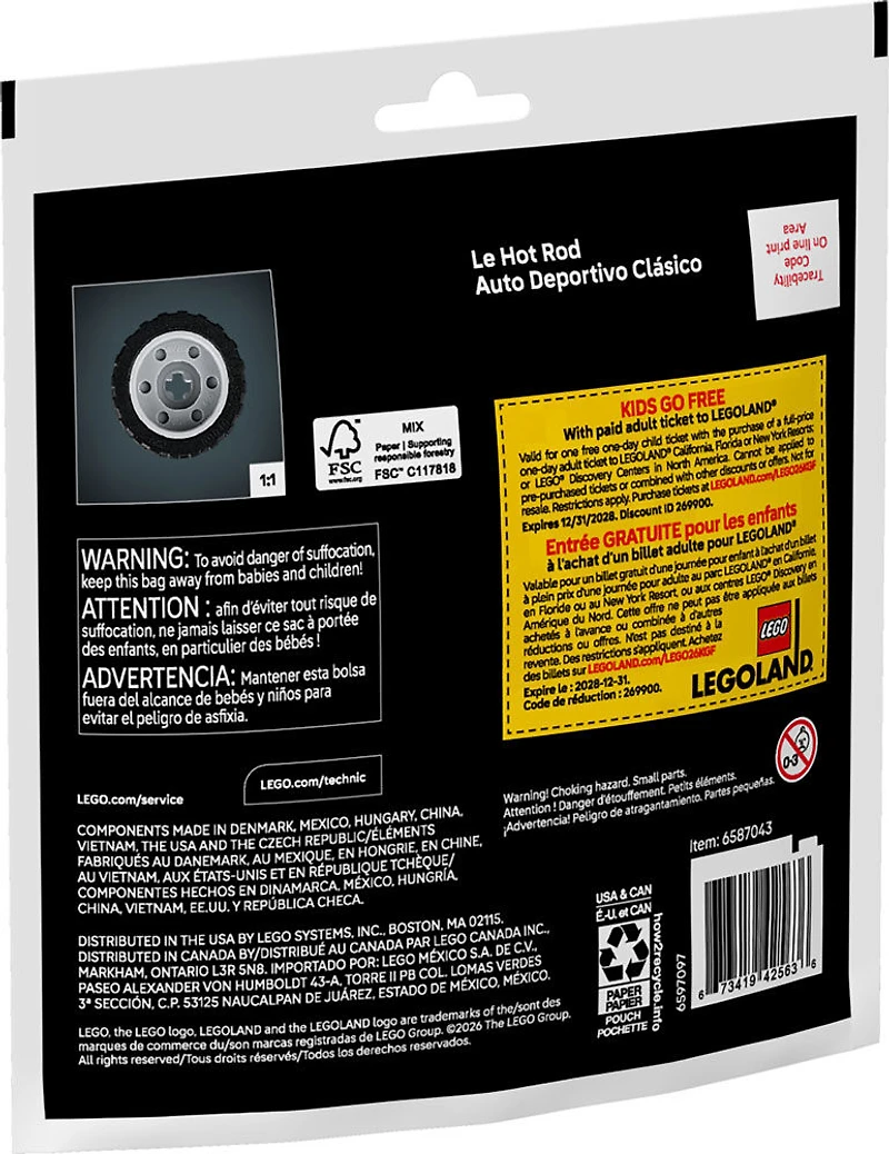 LEGO Technic Le Hot Rod 30735