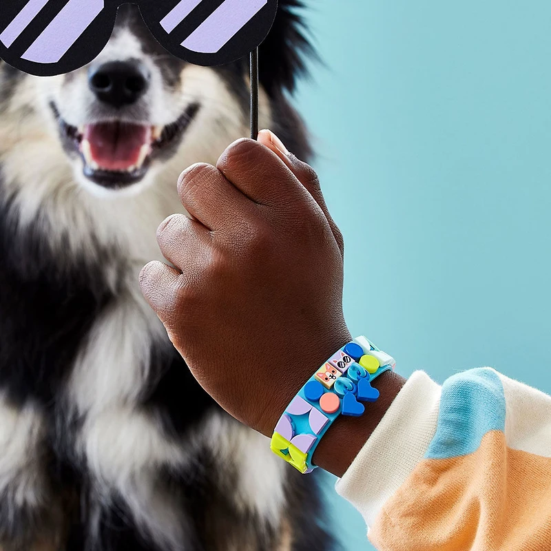 LEGO DOTS Bracelet Mes animaux 41801 Ensemble de loisir créatif (37 pièces)