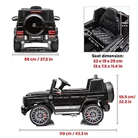 Voltz Toys Mercedes-Benz AMG G64 avec télécommande, noir