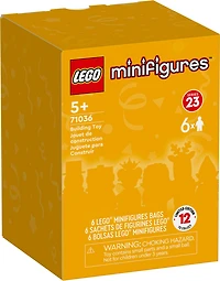 LEGO Figurines Series 23 lot de 6 71036 Ensemble de jeu de construction (1 ensemble de 6 sacs)