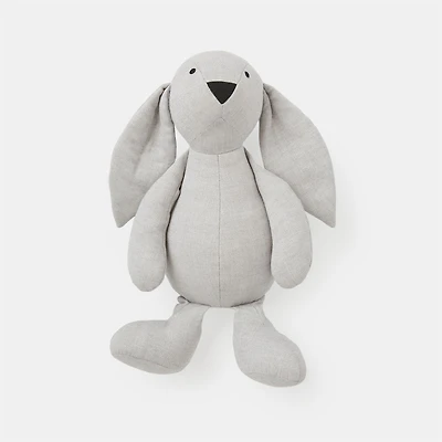 Lapin en peluche de 30,5 cm - Gris - Notre exclusivité