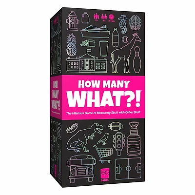 USAopoly How Many What?! Board Game - English Edition